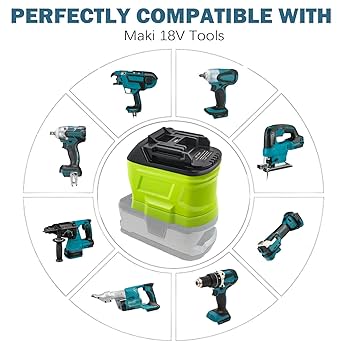 Amazon.com: Adapter for Makita 18V Cordless Tools,Convert